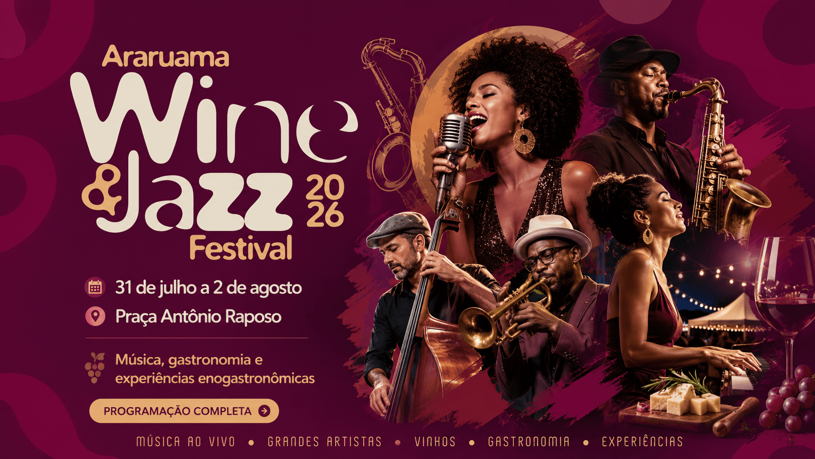 Araruama Wine Jazz Festival 2026