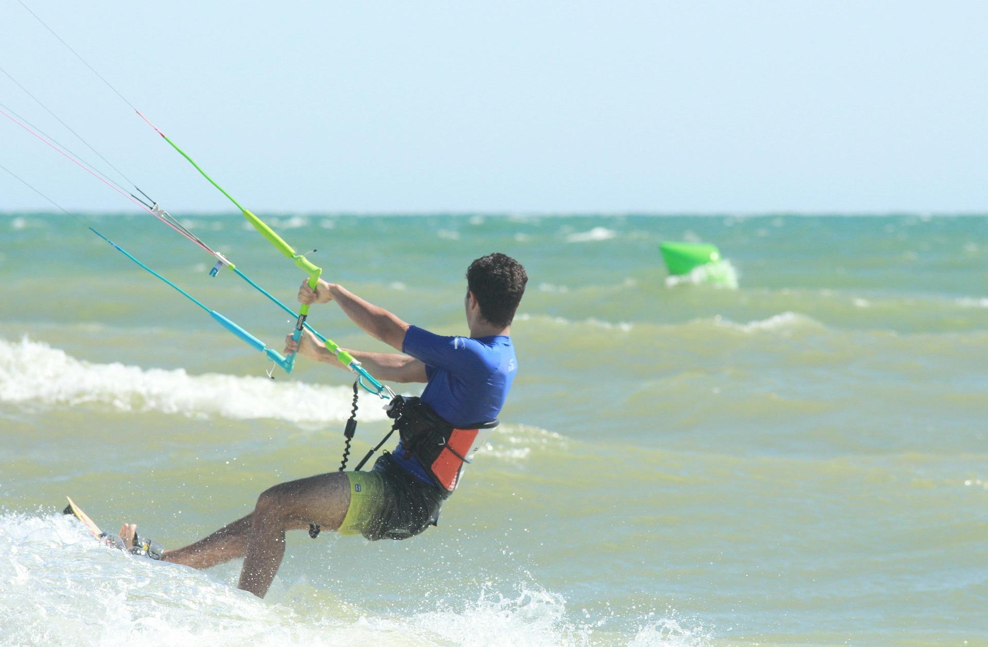 Pratica do Kitesurf