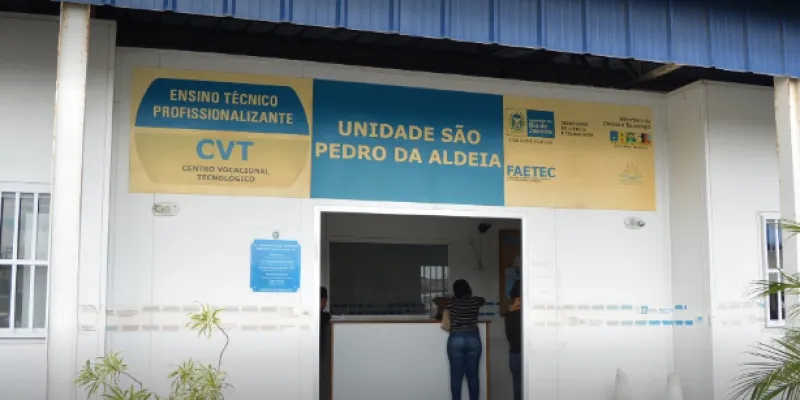 Cursos gratuitos da Faetec São Pedro da Aldeia