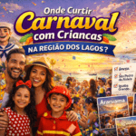 Carnaval com crianças na Região dos Lagos