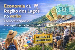 economia da Região dos Lagos no verão