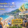 economia da Região dos Lagos no verão