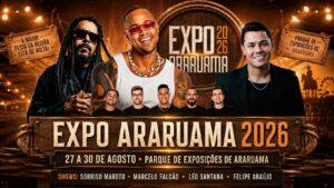 Expo Araruama 2026 no parque de exposição