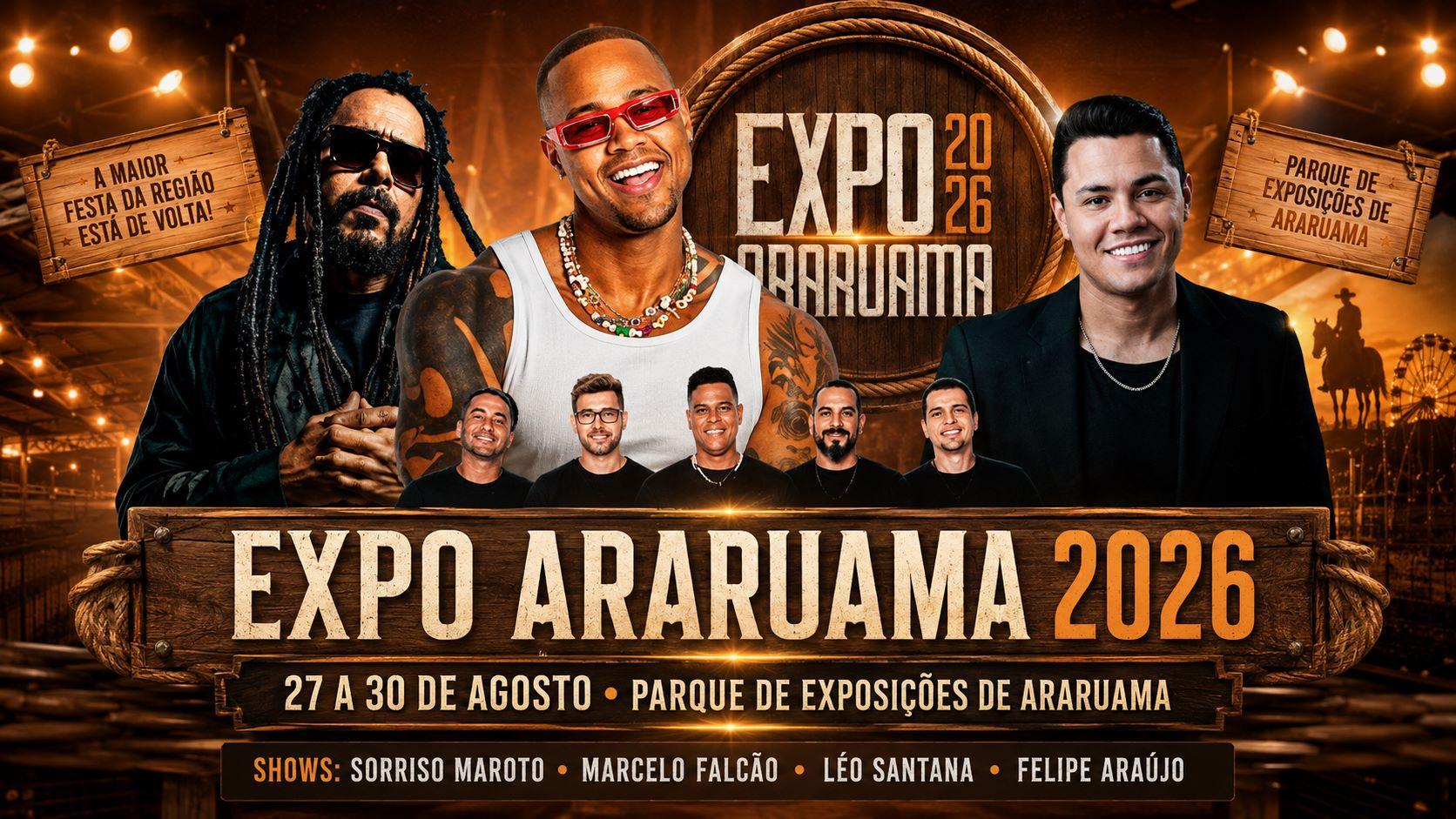 Expo Araruama 2026 no parque de exposição