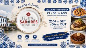 Festival Sabores de Cabo Frio 2026 – Vila Gastronômica na Passagem