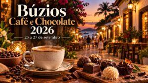 Búzios Café e Chocolate 2026 | 25 a 27 de setembro