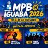 MPB In Iguaba 2026 com programação de shows na Praça da Estação