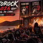 Motorock 2026 Arraial do Cabo na Praia Grande com shows de rock