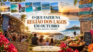 O que fazer na Região dos Lagos em outubro com eventos, festivais e passeios
