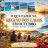 O que fazer na Região dos Lagos em outubro com eventos, festivais e passeios